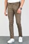 Men's Light Camel Slim Fit Stretchy Lycra Denim Jeans Trousers Hlthe001984 - 4