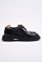 Joyce Model Natural Open Leather Casual Shoes