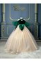 Girls' Princess Tiana Costume, Girls' Princess Tiana Green Dress - 4