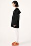 Navy Blue Zippered Sweat Cardigan - 3