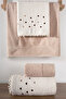 4-Piece Heart-Shaped Pom-Pom Bath and Hair Towel Set - Hammam Set | Soft, Quick-Drying, and Durable - 2