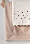 4-Piece Heart-Shaped Pom-Pom Bath and Hair Towel Set - Hammam Set | Soft, Quick-Drying, and Durable - 3