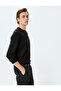 Crew Neck Long Sleeve Basic Knitwear Sweater - 2