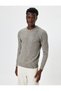 Knitwear Sweater Textured Basic Crew Neck Long Sleeve - 3