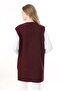 Women's Wool Winter Mother Long Knitwear Vest - 5