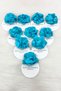 Blue Gift with Buckle Clip, Henna Night Bridesmaid Bride Bachelorette Party Engagement Wedding Circumcision, 10 Pieces - 4
