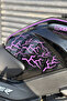Purple Color Lightning Lightning Sticker Sticker for Engine and Helmet (16 Pieces) - 5