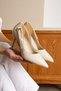 Clasp Buckle Detailed Heeled Women's Shoes - 2