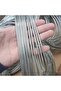 1 Piece 25 cm Metal Only Circle Galvanized Circle Wire Pulley Door Decoration Wall Decoration Door Hanger - 2