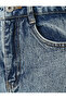 High Waist Knee Ripped Jeans - 6