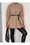 Basic Cycling Collar Corduroy Slim Knitwear Sweater Suitable for Hijab