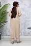 Merve Hac Ve Umre Double Suit Outfit Beige - 4
