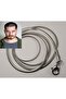 Men's Steel Necklace - Flat Model Sarp Snake Snake Chain for Lover, Spouse, Father