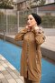 طقم بنطلون تونيك مزدوج بسحّاب، طقم رياضي إسلامي - 3