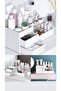 Rose Office Desk Organizer with Drawers, Cosmetic Makeup Pen Holder, Calculator Organizer Free - 7
