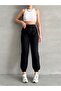 Women's 3 Thread Fabric Fleece Jogger High Waist Sweatpants - 3