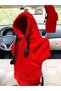 Gear Shift Polar - Gear Shift Ornament Compatible with Every Vehicle Gear Shift Vehicle Accessory Hooded Red Color