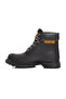 Black Nubuck Genuine Leather Waterproof Unisex Boots G5130 g - 2