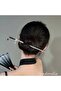 Sword Design Metal Knob Hairpin with Rhinestones 20cm - New Trend Boho Gothic Style Stick Hairpin