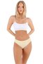 Women's Cotton Combed Single Jersey Fabric Bikini Panties Women's Bikini Panties 6 Pieces - 2