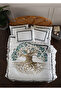 Cotton Satin Duvet Cover Set Yggdrasill - 5