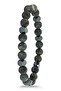 Gray Natural Stone Men's Bracelet Men - Ps 185300 En