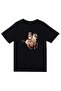 Native American Printed Unisex 100% Cotton Black T-Shirt