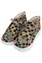 Women's Vegan Leather Multicolored Boots - Despicable Design