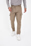 Camp593 Outdoor Softshell Water and Wind Resistant Winter Men's Beige Tactical Pants with Fleece Inside - 2