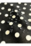 مريلة مطبخ سوداء مقاومة للماء مع جيوب - منقط - 7