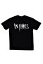 In Flames Printed Unisex 100% Cotton Black T-Shirt