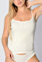 Women's Jacquard Thread Strap Cotton Undershirt - Comfily