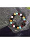 Virgo Zodiac Natural Stone 8mm Clover Bracelet - 5