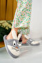 Loved Cartoon Character Rabbit Figured House Slippers, Dowry Slippers, Non-Slip Sole, Soft Sole - 3