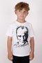 Unisex Children's Short Sleeve Atatürk Printed 23 April 29 October 10 November Performance Costume T-shirt