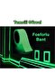 Night Glowing Photoluminescent Green Reflective Highlighter Auto Reflective Flat Strip Tape 5 cm 1 Mt Warning Tape - 3