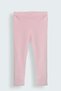 Powder Pink 1-5 Years Natural Cotton Children's Tights - 2