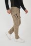 Camp594 Outdoor Softshell Water and Wind Resistant Winter Men's Beige Tactical Pants with Fleece Inside - 7