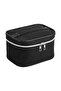 Ns Captain Travel Makeup Organizer Makeup Bag, Multifunctional Cosmetic Bag Black - 4