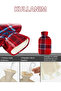 Fleece Warm Water Bag 1 Piece Rubber Body Menstrual Pillow Durable Case - 5