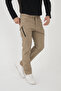 Camp594 Outdoor Softshell Water and Wind Resistant Winter Men's Beige Tactical Pants with Fleece Inside - 6