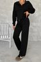 Women's Hooded Zippered Set - 7