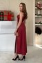 Lace waist leather dress - 4