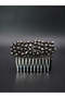 Stylish Crystal Comb for Engagement and Birth - 6X2 Cm, Color Alternative - 3