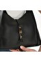Faux Leather Buckle Leather Model Women's Shoulder Bag Tony Tnc1001 - 4