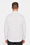 Classic Fit Long Sleeve Slim Striped Cotton Tie Collar Men's Shirt - 5