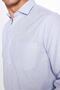 Men's Regular Fit Classic Cut Single Pocket Striped Italian Lapel Shirt - 4