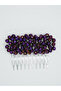 Stylish Crystal Comb for Engagement and Birth - 6X2 Cm, Color Alternative - 6