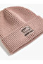 Beret Ribbed Label Detailed - 2