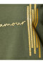 Slogan Printed T-Shirt Crew Neck Short Sleeve Cotton Standard Fit - 6